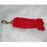 Hamilton Halter Company - Cotton Rope Lead With Brass Bolt Snap