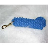 Hamilton Halter Company - Cotton Rope Lead With Brass Bolt Snap