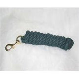 Hamilton Halter Company - Cotton Rope Lead With Brass Bolt Snap