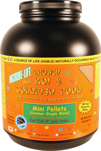 Ecological Laboratories - Microbe-lift Mini Pellets Pond Food