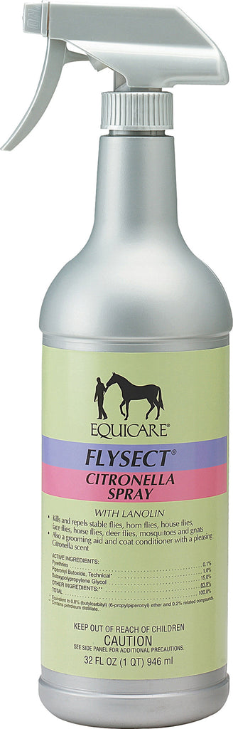 Farnam Co (equicare) - Equicare Flysect Citronella Spray With Lanolin