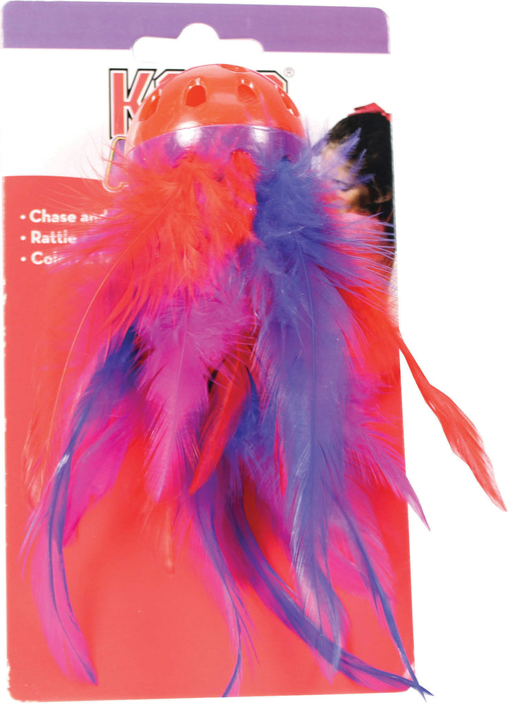 Kong Company - Mega Feather Ball Cat Toy