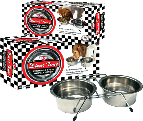 Ethical Ss Dishes - Stainless Steel Double Diner