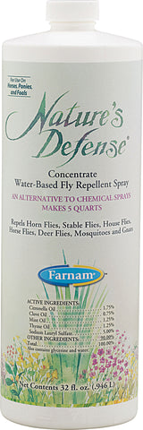 Farnam Companies Inc - Nature Defense Concentrate Fly Repellent Conc