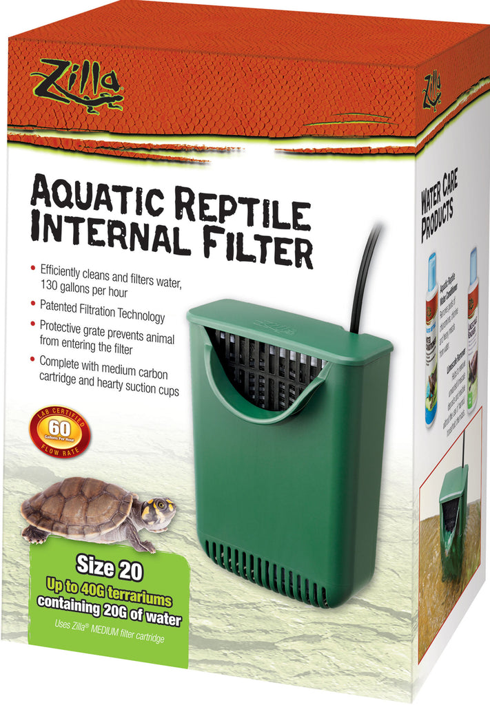 Zilla - Aquatic Reptile Internal Filter