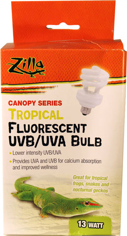 Zilla - Tropical Bulb Low Intensity Uvb/uva