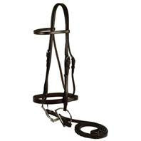 Gatsby Leather Company - Flat Snaffle Bridle