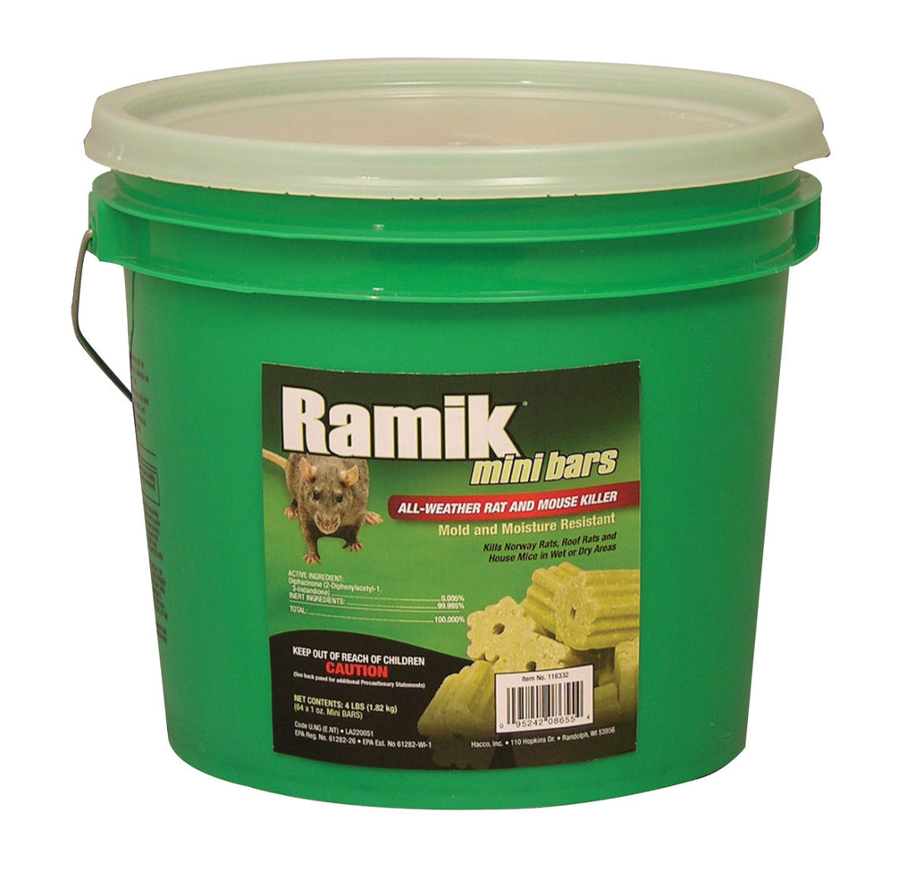 Neogen Rodenticide      D - Ramik Mini Bars Rat And Mouse Killer