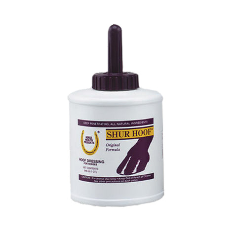 Farnam Co  Horse Health - Shur Hoof Moisturizer With Brush For Horse Hooves