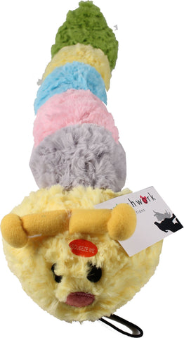 Patchwork Pet - Pastel Softies Caterpillar Dog Toy