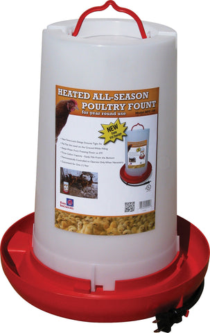 Farm Innovators-farm - Heated All-season Poultry Fountain