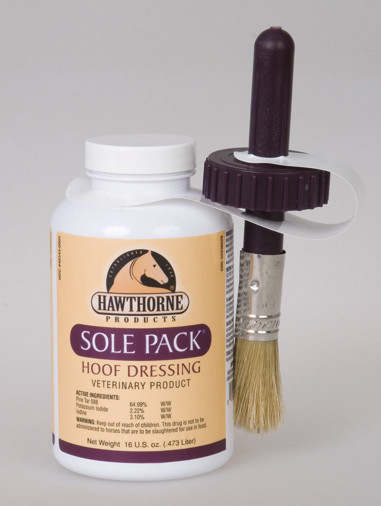 Hawthorne Products Inc - Sole Pack Medicated Liquid Hoof Dressing