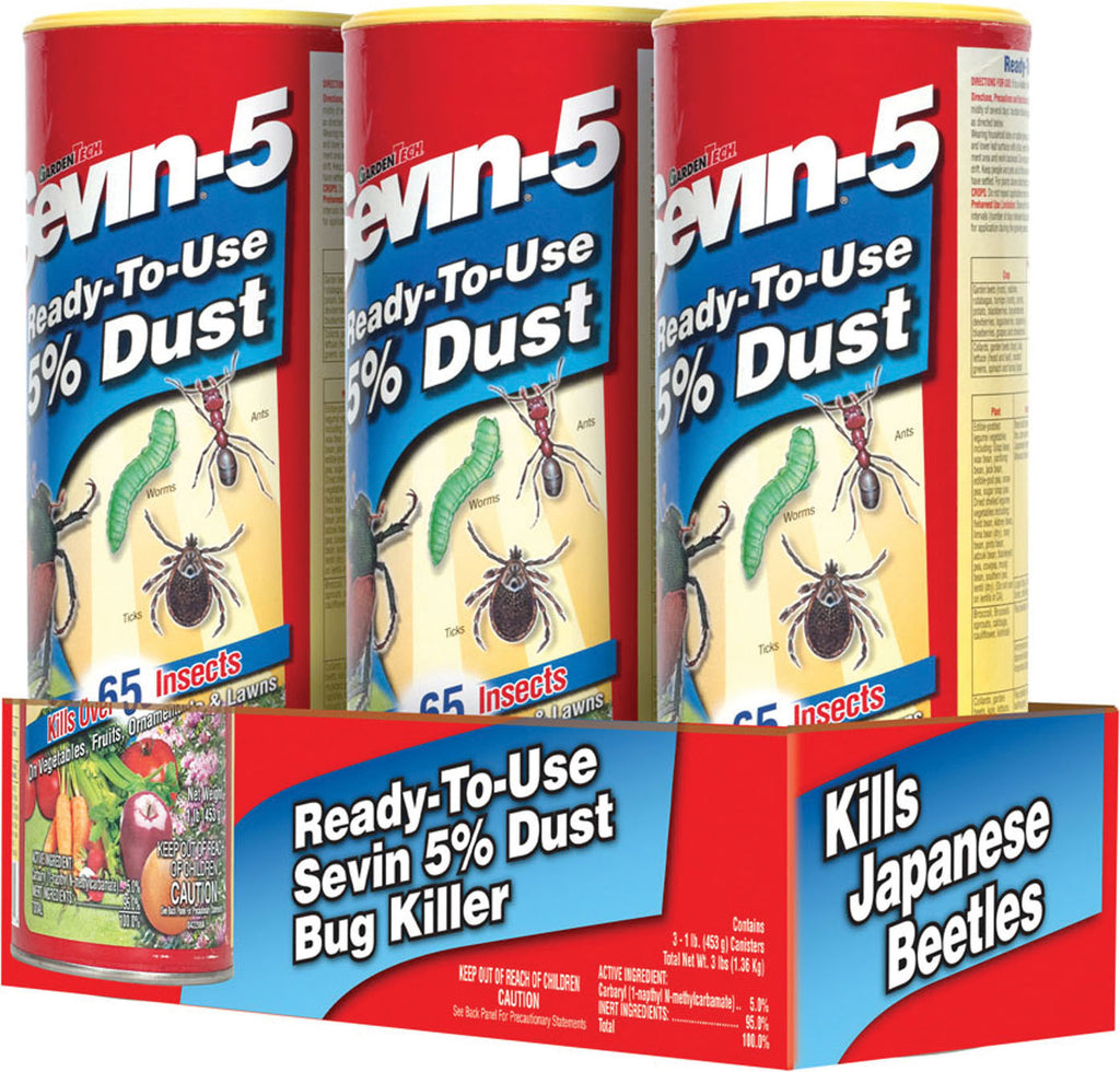 Gulf Stream Home & Garden - Gardentech Sevin-5 Rtu 5% Dust