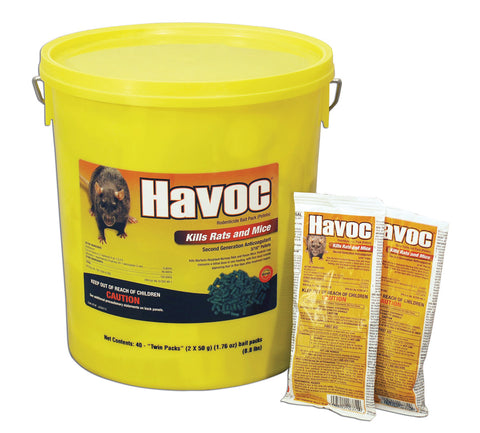 Neogen Rodenticide      D - Havoc Rodenticide Bait Packs