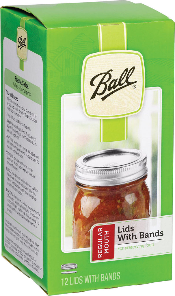 Jarden Home Brands - Ball Regular Mouth Lids And Bands