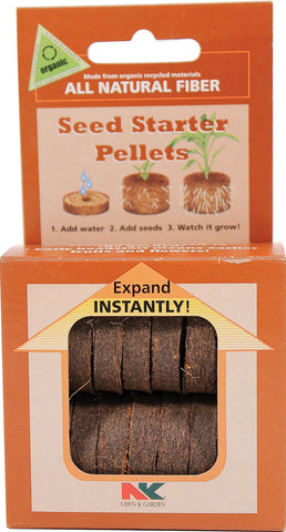 Jiffy/ferry Morse Seed Co - All Natural Fiber Seed Starter Pellets