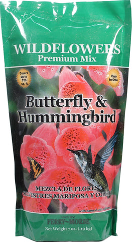 Jiffy/ferry Morse Seed Co - Wildflowers Butterfly And Hummingbird Seed Mix