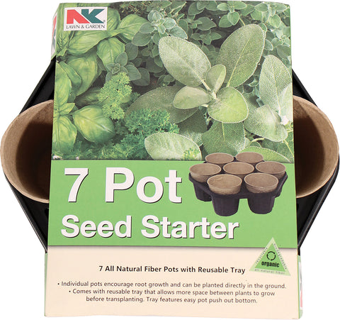 Jiffy/ferry Morse Seed Co - All Natural Fiber Pot Seed Starter