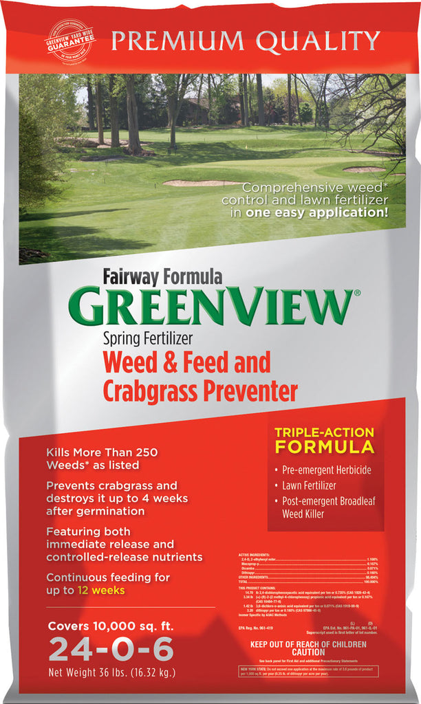 Greenview - Greenview Fairway Formula Weed & Feed 24-0-6