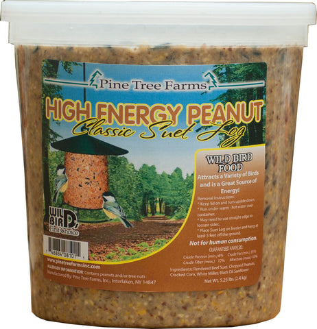 Pine Tree Farms Inc - Hi-energy & Peanut Classic Suet Log