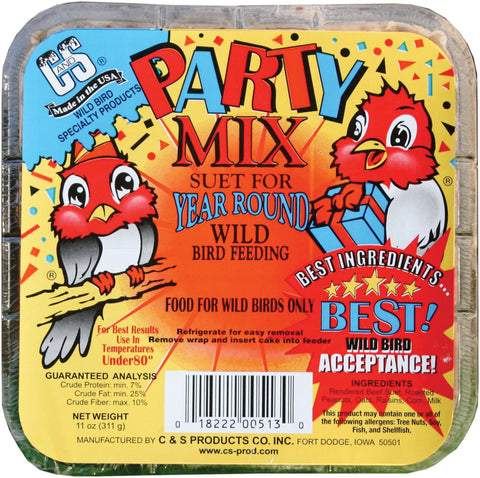 C And S Products Co Inc P - Party Mix Suet