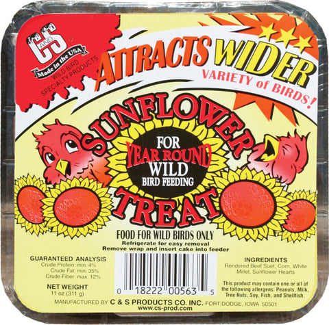 C And S Products Co Inc P - Sunflower Treat Suet