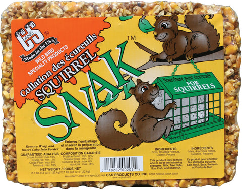 C And S Products Co Inc P - Squirrel Snak Cake