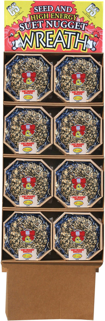 C And S Products Co Inc P - Suet Nugget Wreath Display