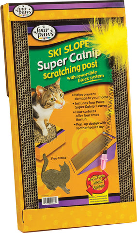 Four Paws Products Ltd-Ski Slope Scratching Post