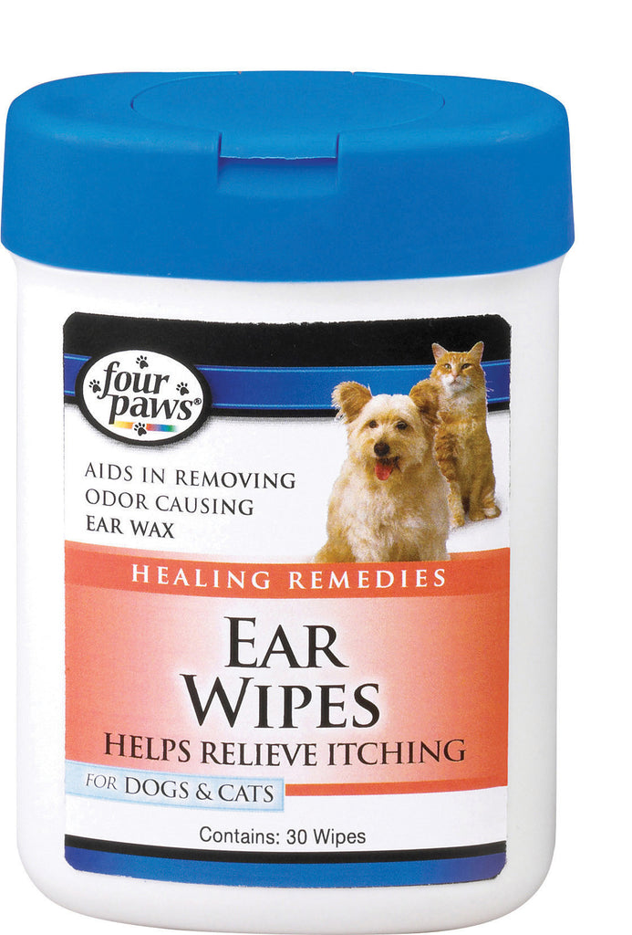 Four Paws Products Ltd - Ear Wipes For Dogs & Cats