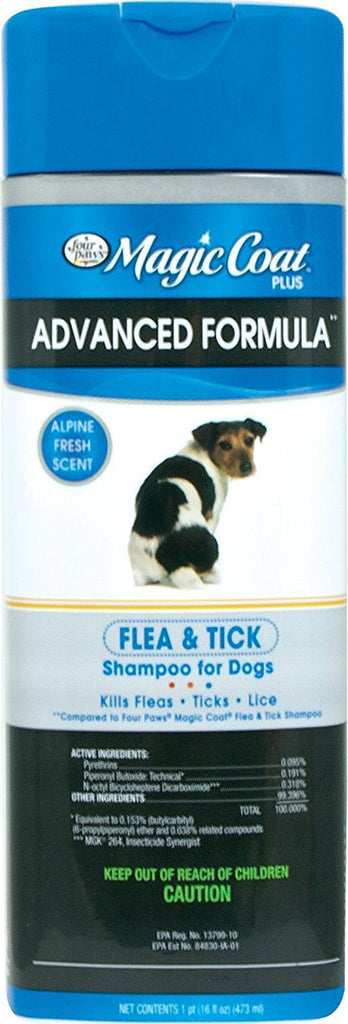 Four Paws Products Ltd - Magic Coat Plus Flea & Tick Shampoo