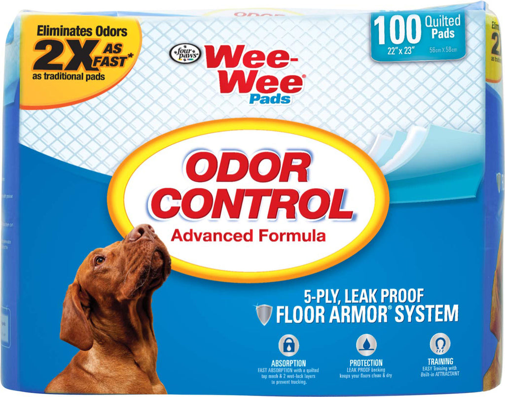 Four Paws - Container - Wee Wee Odor Control Pads