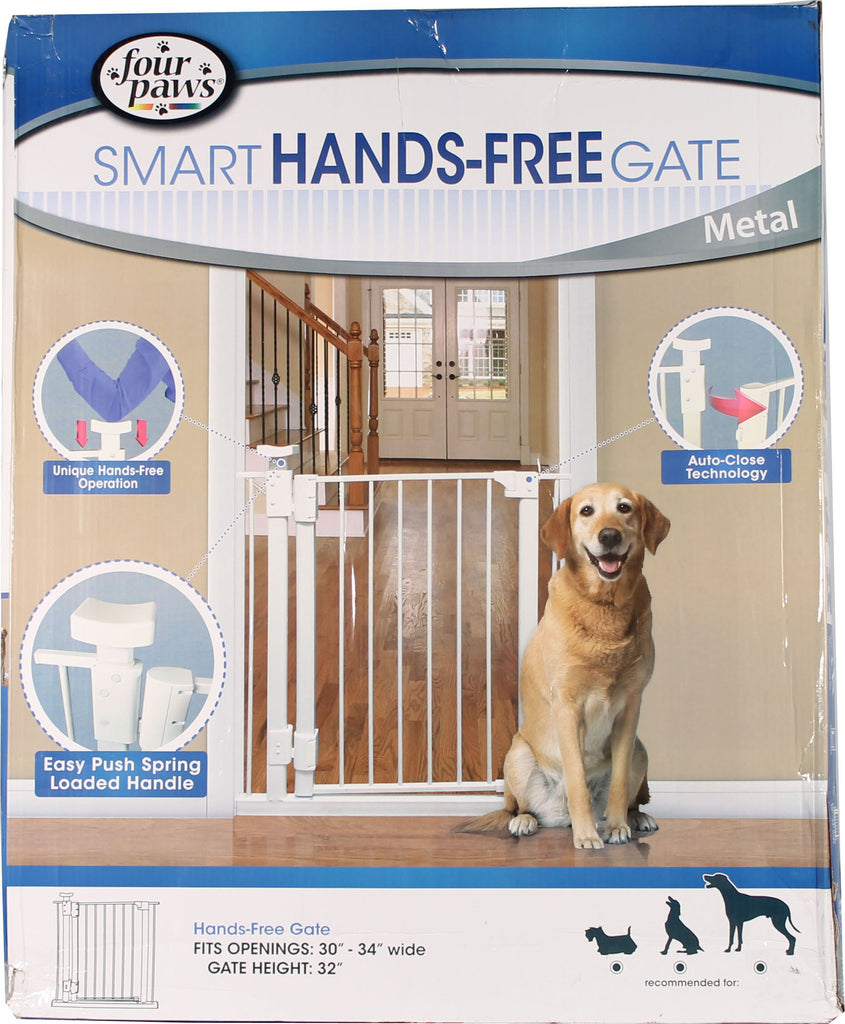 Four Paws Products Ltd - Hands-free Metal Gate