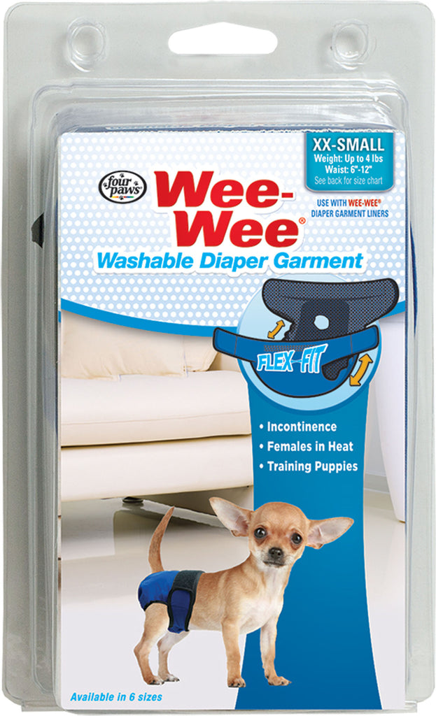 Four Paws Products Ltd - Wee Wee Washable Diaper Garment