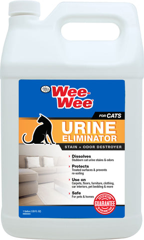 Four Paws Products Ltd - Wee Wee Urine Eliminator Stain & Odor Remover Cat