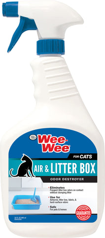 Four Paws Products Ltd - Wee Wee Air And Litter Box Odor Destroyer Cat