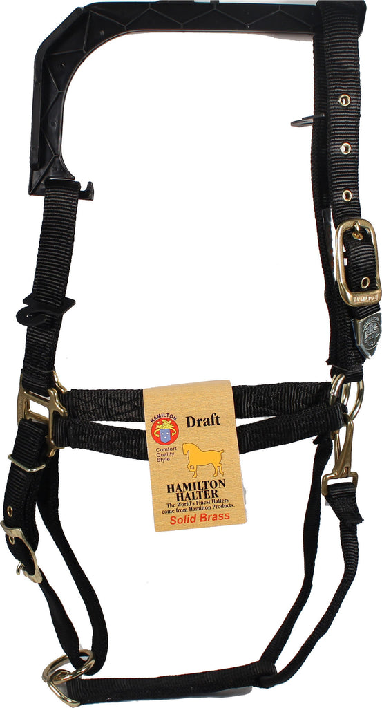 Hamilton Halter Company - 1-inch Adjustable Chin Strap Halter With Snap