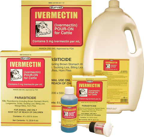 Durvet Inc              D - Ivermectin Pour On For Cattle