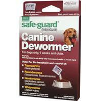 Merck Ah Equine       D - Safeguard Dog Dewormer