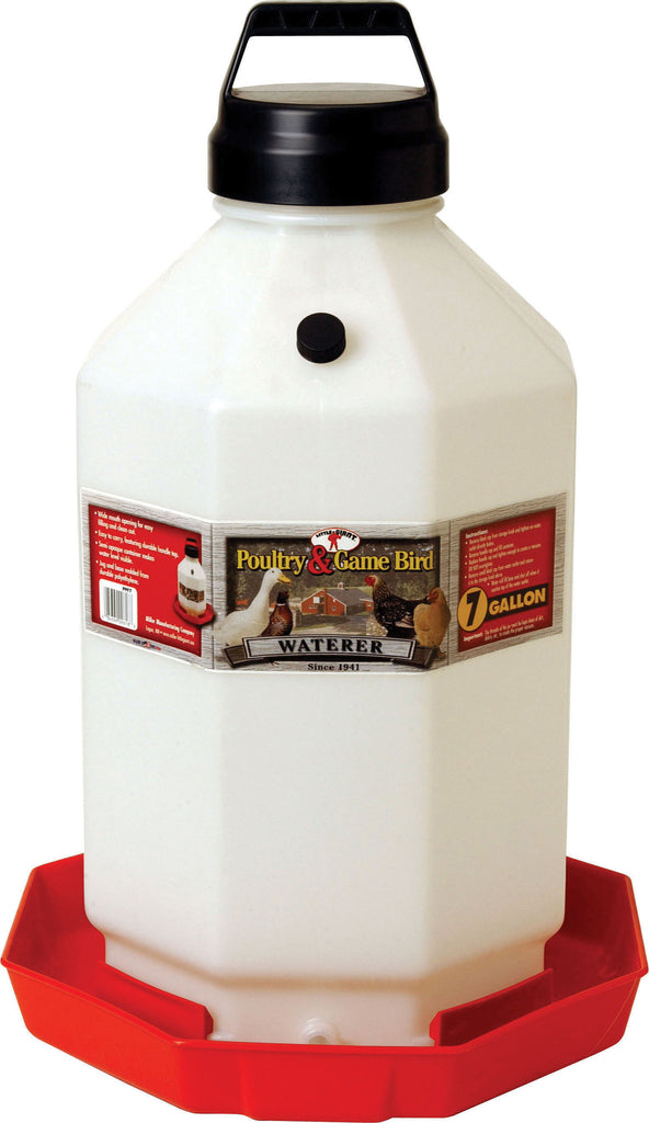 Miller Mfg Co Inc       P - Little Giant Plastic Poultry Waterer