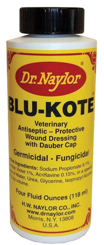 Naylor H W Co Inc - Blu Kote Antiseptic With Dauber Cap