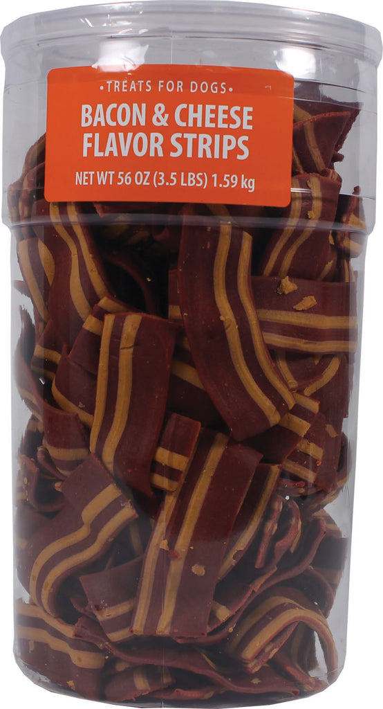 Triumph Pet Industries - Wavy Bacon & Cheese Flavor Strips Dog Treats