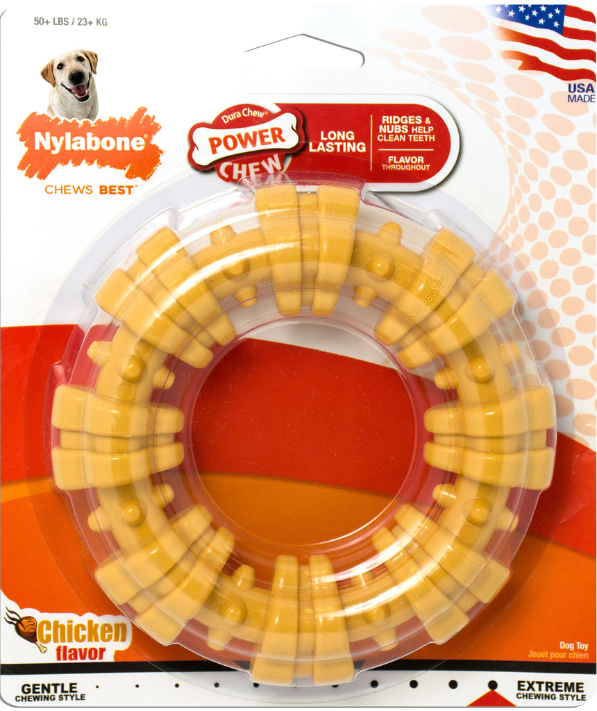 Nylabone Corp (bones) - Dura Chew Textured Ring