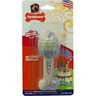 Nylabone Corp (bones) - Flavor Frenzy Dura Chew Birthday Cake Dog Chew