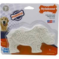 Nylabone Corp (bones) - Dental Chew Rhino Dog Toy