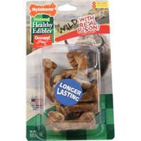 Nylabone Corp (bones) - Healthy Edibles Wild Bison 8 Pack