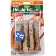 Nylabone Corp (bones) - Healthy Edibles Combo Turkey & Apple 4pk