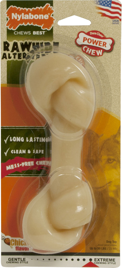 Nylabone Corp (bones) - Dura Chew Rawhide Alternative Knot