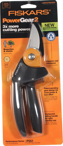 Fiskars Brands-cutting  P - Power Gear Large Bypass Pruner