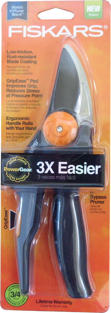 Fiskars Brands-cutting  P - Power Gear Softgrip Bypass Pruner